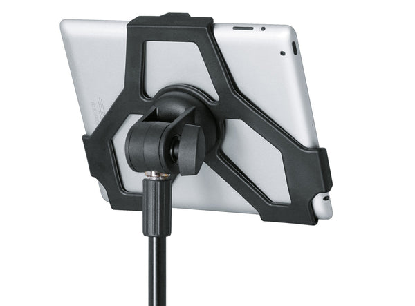 K&M 19712 iPad Stand Holder - Attaches iPad 2 to Mic Stand