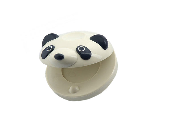 plastic castanet white panda PP1013