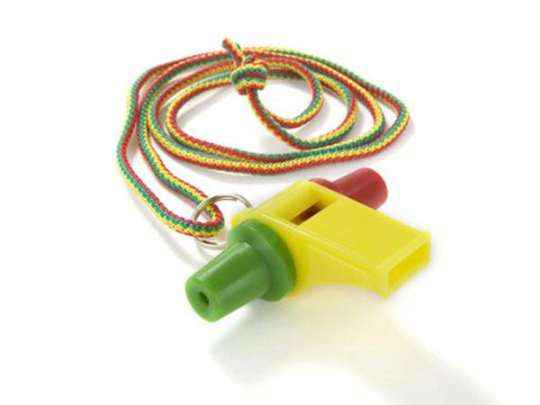 Samba whistle plastic 3 tone Percussion Plus