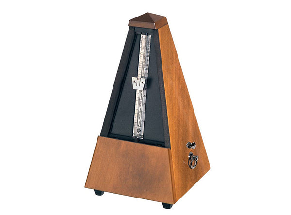 Wittner Metronome 803 Wood Case Walnut Colour Gloss finish No Bell