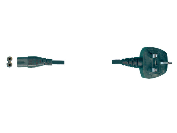 Mains Lead, Reversible With Moulded Plug