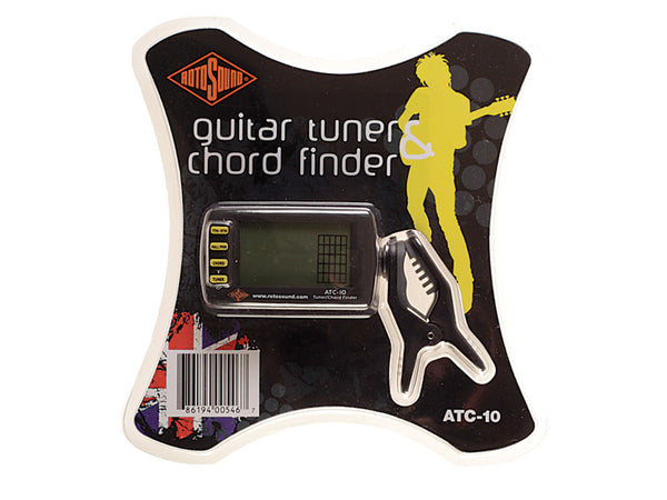 Rotosound Guitar Tuner & Chord Finder ATC-10