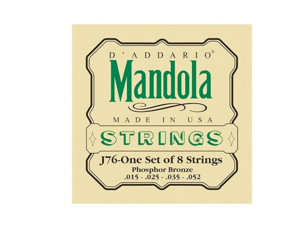 D'Addario J76 Mandola strings.