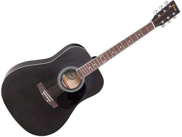 Encore Acoustic Guitar Outfit - Black