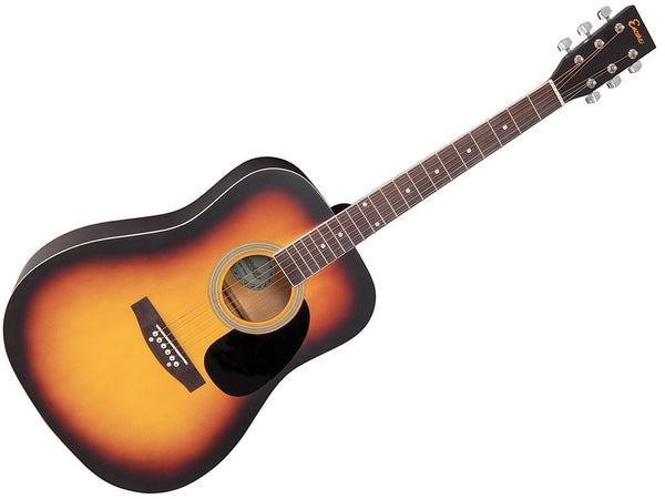 Encore Acoustic Guitar Outfit - Sunburst