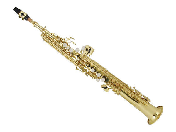 Elkhart 100SS Straight Soprano Saxophone.