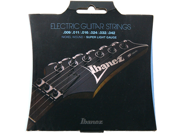 Ibanez 6 string electric guitar strings