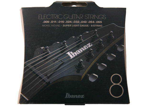 Ibanez 8 string electric guitar strings