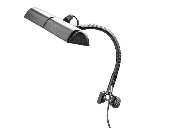 Double music stand light - black K&M..