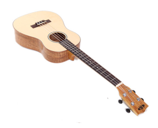 Kala KA-FMB Gloss Baritone Ukulele - Solid Top, Spalt Maple Back