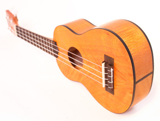 Kala KA-SEM Exotic Mahogany Soprano Ukulele with Aquila Strings