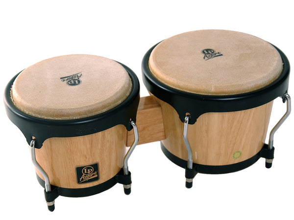 LP Aspire Wooden Tunable Bongos