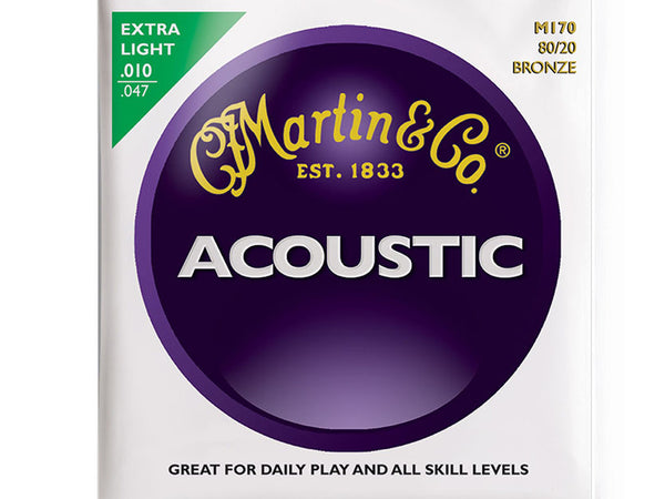 Martin M170 Acoustic Bronze X Light Strings