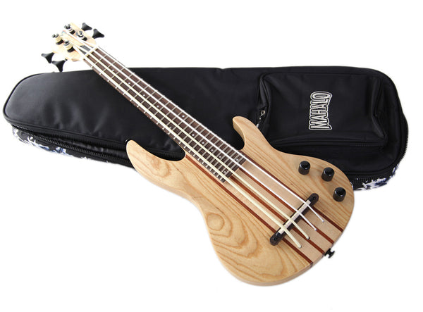 Mahalo MEB1 NA Electro Bass Ukulele - Swamp Ash & Maple