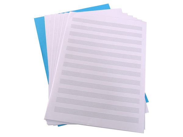 Manuscript Paper - A4 12 stave - 24 sheets