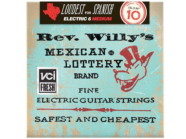 Dunlop Rev. Willy's Mexican Lottery Electric Guitar Strings - Medium