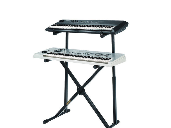 Hercules Auto Lock Z Style Double Keyboard Stand