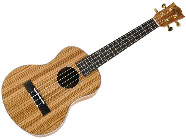 Snail UKT-528 Zebrawood Tenor Ukulele