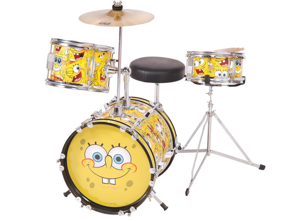 SpongeBob SquarePants 3-Piece Junior Drum Kit - SBK200