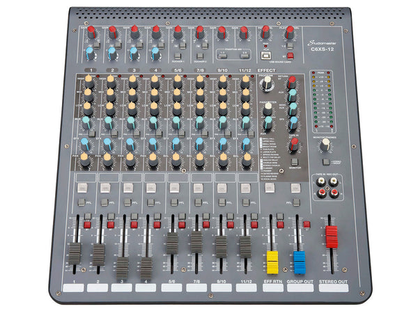 Studiomaster C6XS-12 Mixing Desk