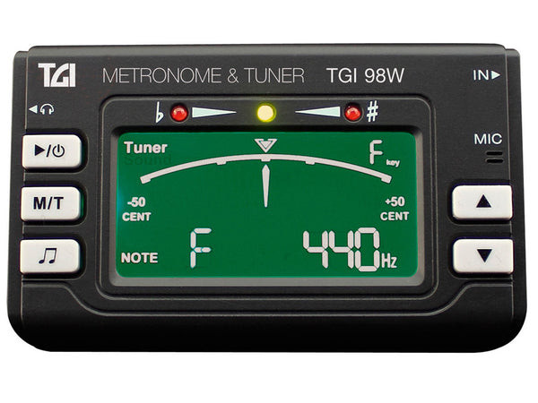 Digital tuning meter for woodwind TGi98W