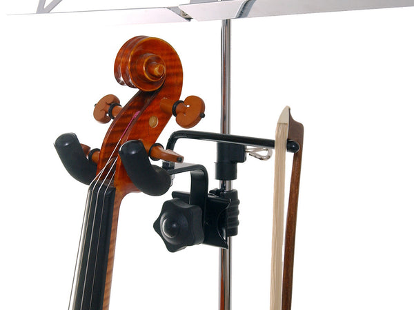 Violinist's Friend - Violin and Bow Music Stand Hanger