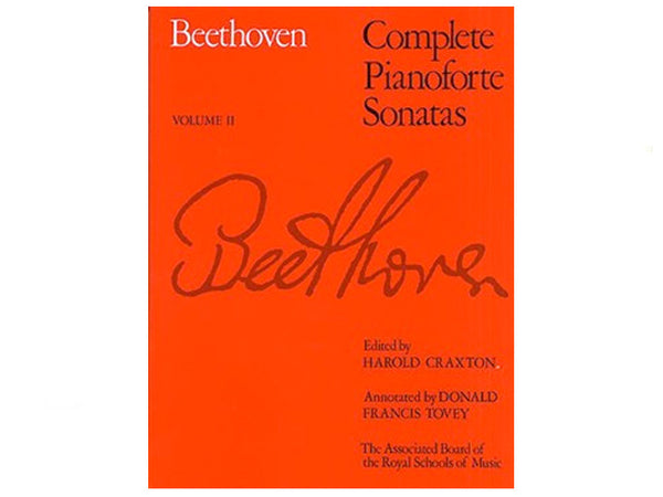 Beethoven: Complete Pianoforte Sonatas - Volume 2 (ABRSM Edition)