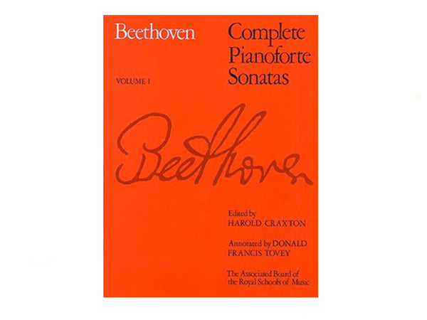 Beethoven: Complete Pianoforte Sonatas - Volume I (ABRSM Edition)