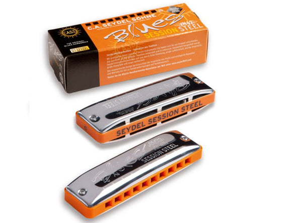 Seydel Blues Session Steel Harmonica - Various Keys