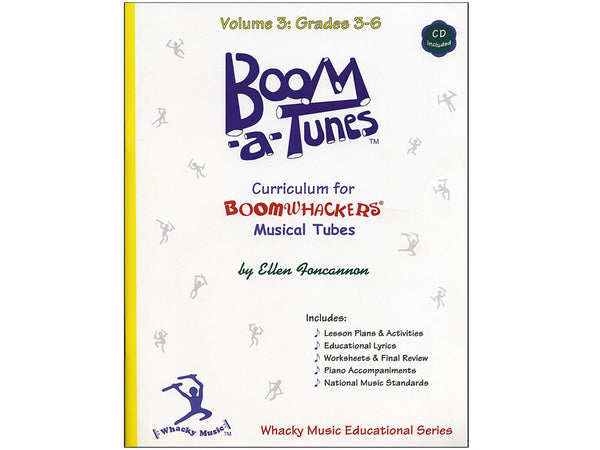 Boomwhackers BT3B Boom-A-Tunes Curriculum CD Volume 3