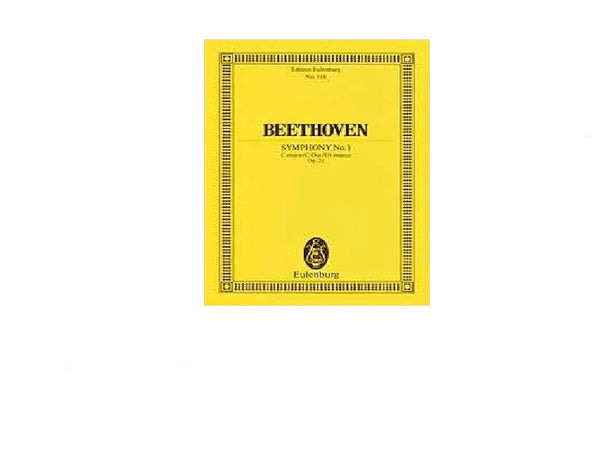 Beethoven Symphony No.1 in C Major, Op. 21. Miniature Score