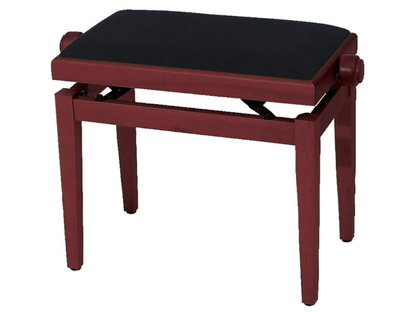 Chesterwood 2 Adjustable Piano Stool Cherry Silk - Black Top