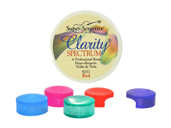 Clarity Non-Allergic Violin Rosin - Various Colours