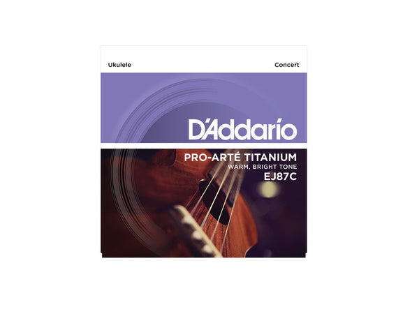 D'Addario EJ87C Titanium Concert Ukulele Strings