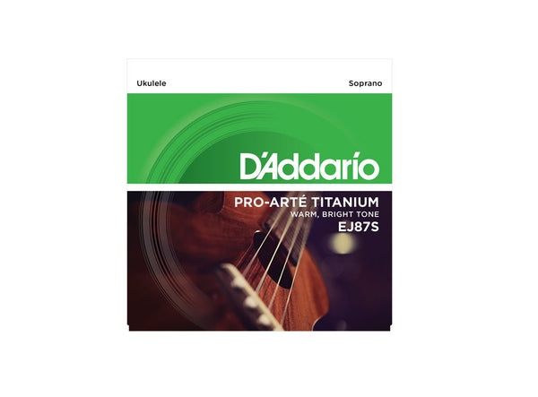 D'Addario EJ87S Titanium Soprano Ukulele Strings