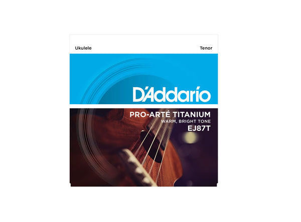 D'Addario EJ87T Titanium Tenor Ukulele Strings