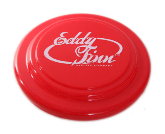 Eddy Finn Ukulele Co. Solid Top Soprano Size Red Frisbee