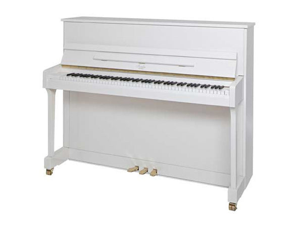 Irmler (from Bluthner) Piano P118 Upright Polished White