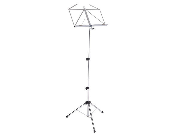 Music Stand Traditional, Bright Nickel Finish