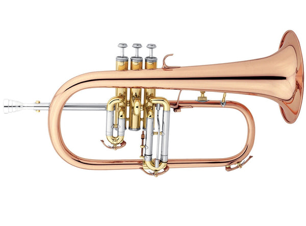 Rose Brass Flugel Horn By Cerveny