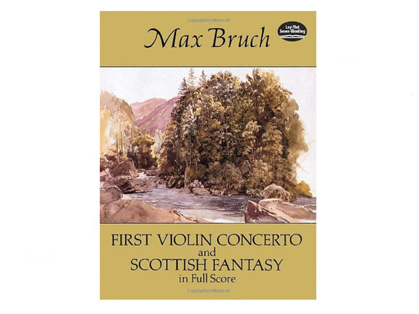 Bruch 1st Violin Concerto and Scotish Fantasy Full Score (Dover)