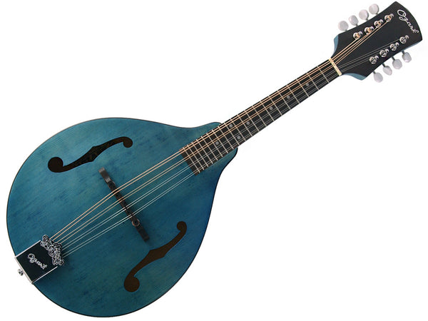 Ozark 2371BU Mandolin A Model Blue transparent finish