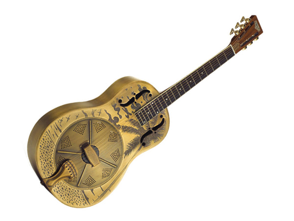 Ozark deluxe resonator guitar bronze 3616