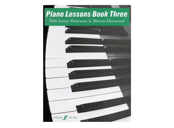 Piano Lessons Book Three