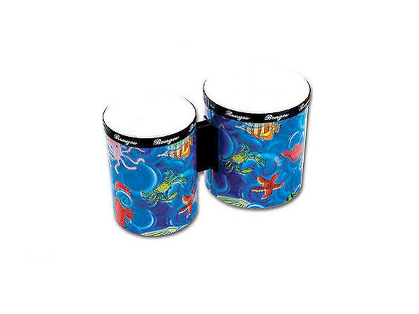 Percussion Plus Ocean Fish Bongos