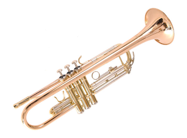 Arnold and Sons Bb Gold Brass Trumpet..