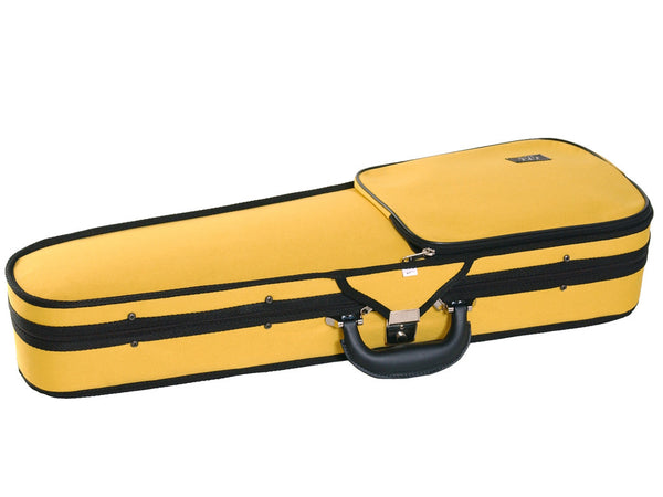 JTL Yellow Shaped Violin Case - all sizes