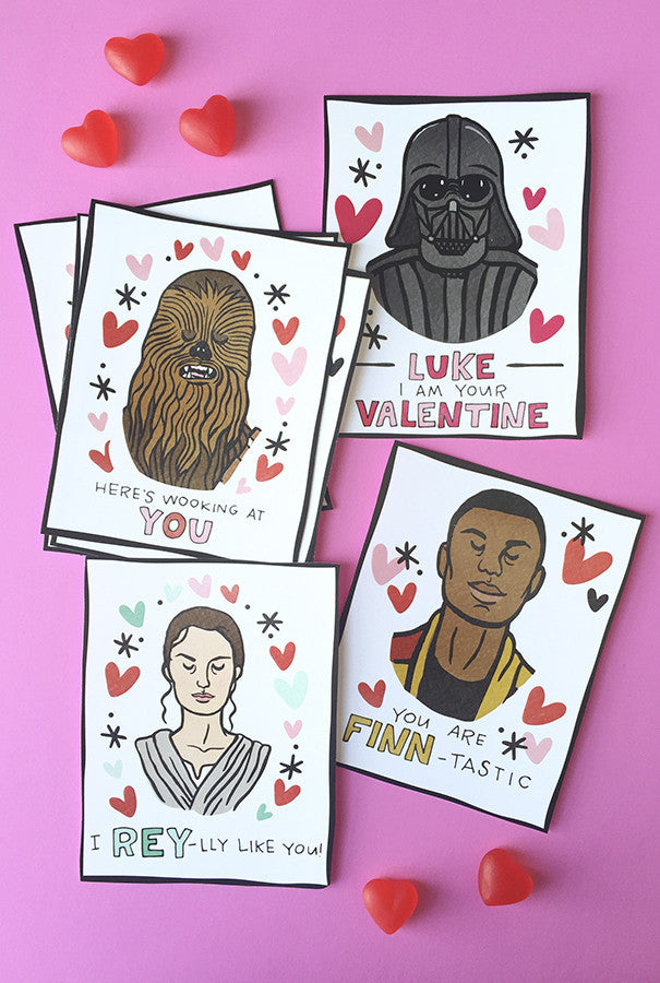 I {heart} Star Wars Printable Valentines Caravan Shoppe