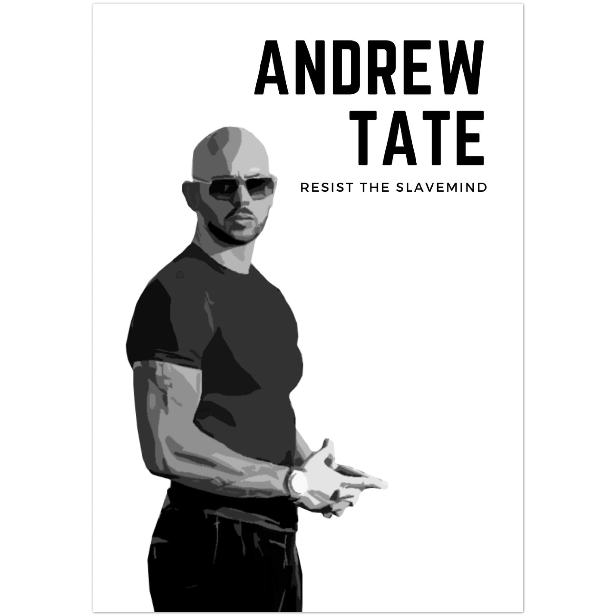 Andrew Tate Premium Paper Poster – Ambition Realized