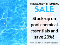 Pre Season Pool Chemical sale!